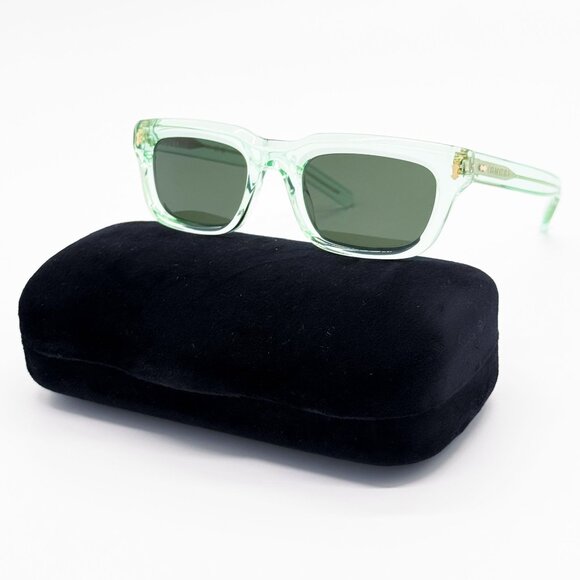 NEW GG1524S 004 GUCCI UNISEX GREEN SUNGLASSES GUCCI - Picture 2 of 9